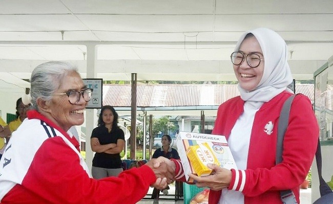 PT Aquafarm Beri Bantuan Kepada PAUD dan Apresiasi Kaum Lansia 