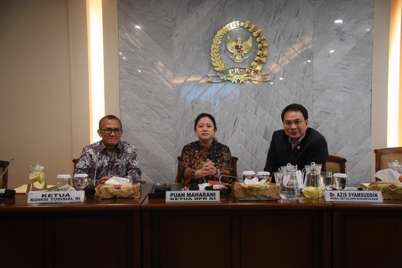 Pimpinan DPR Terima Kunjungan Pimpinan KY