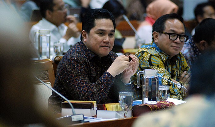 Menteri BUMN Raker Dengan Komisi VI DPR
