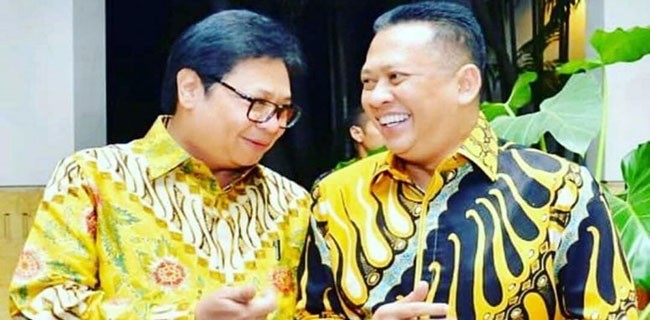 Bursa Ketum Golkar, Airlangga-Bamsoet Serahkan Formulir Pendaftaran Hari Ini