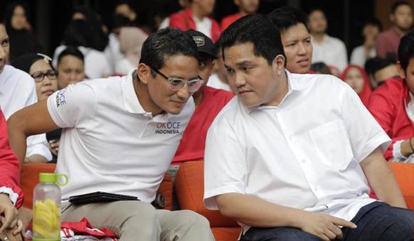Erick Thohir: Nggak Mungkin Sandiaga Masuk BUMN