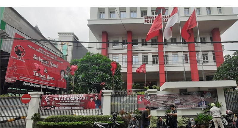KPK Dikabarkan Geledah dan Segel DPP PDI Perjuangan