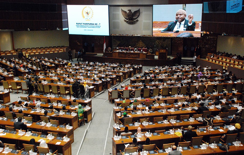 Pembukaan Paripurna DPR Ke 7