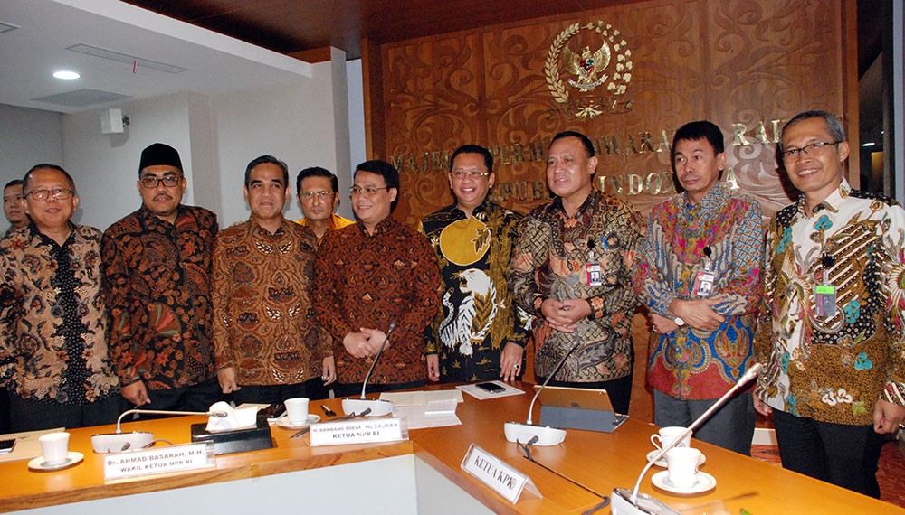 KPK Sambangi Pimpinan MPR