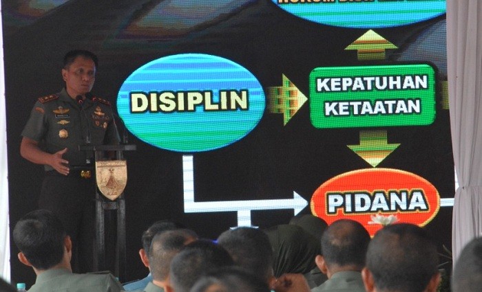 Silaturahmi Komuniti Hukum, Pangdam Ingatkan Prajurit Hindari Pelanggaran