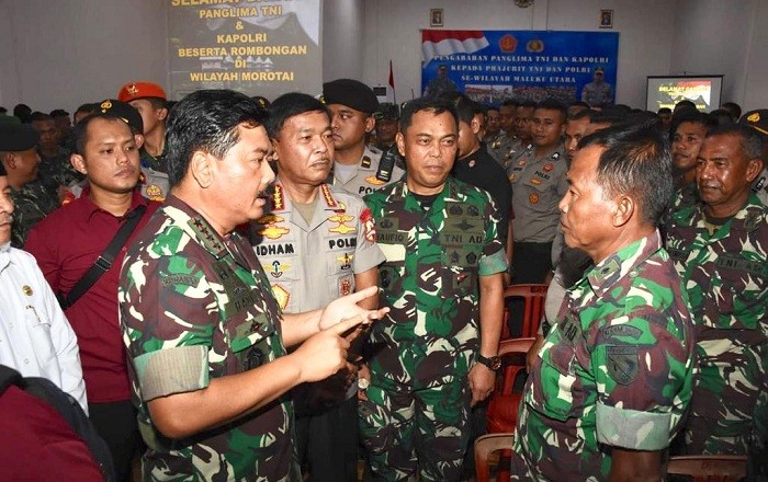Panglima TNI : Sinergitas TNI-Polri Ciptakan Stabilitas Keamanan Nasional