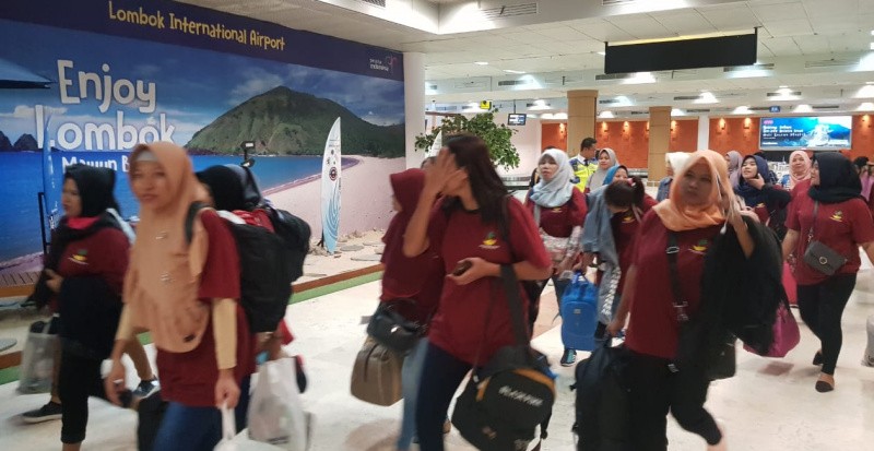 Kemnaker Pulangkan  84 Calon Pekerja Migran Ilegal Asal NTB