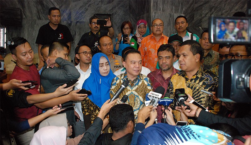 Wakil Ketua DPR Sufmi Dasco Terima KSPI
