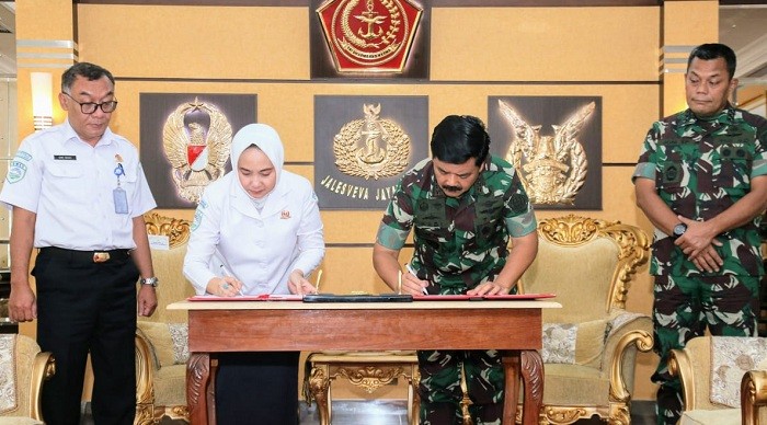 TNI dan BMKG Jalin Kerja Sama