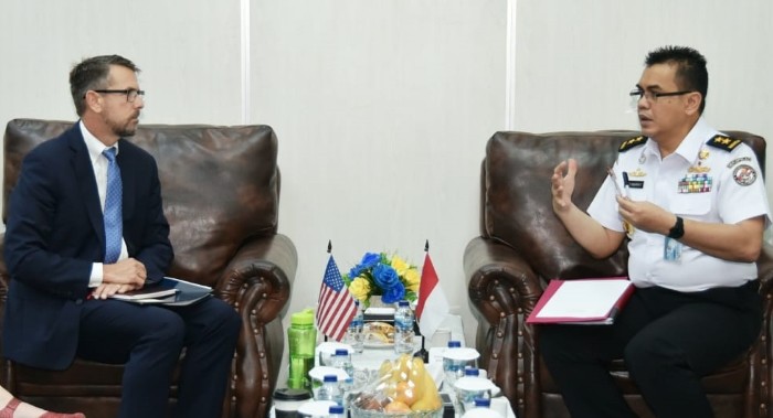 Bakamla RI Bahas Keamanan Maritim dengan US Coast Guard