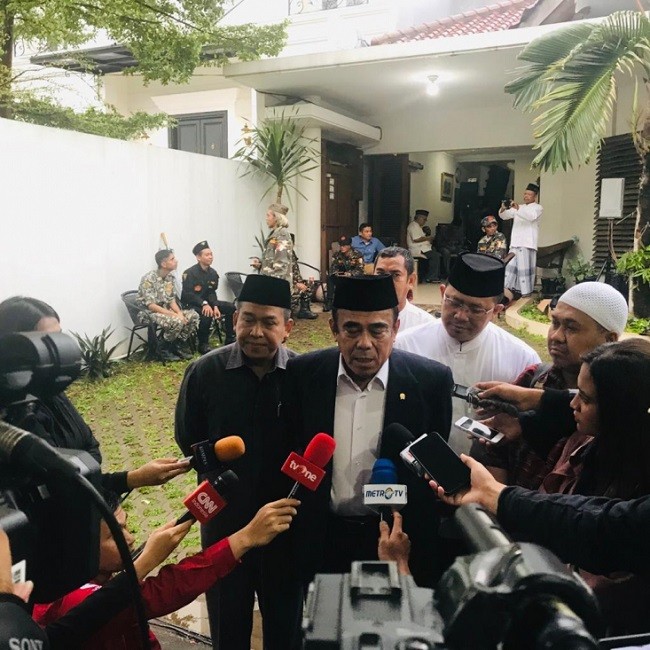 Menag Kenang Gus Sholah Sebagai Tokoh Lintas Agama