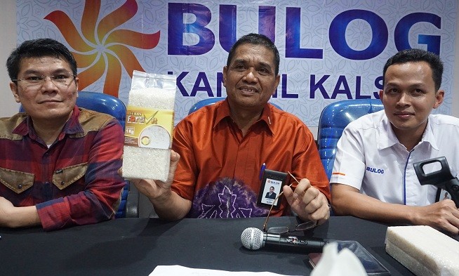 Sambut HPN, Bulog Kalsel Kenalkan Beras Fortifikasi