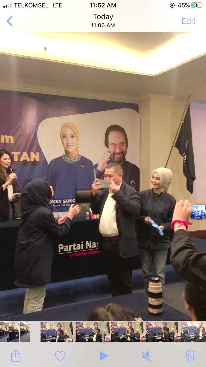 NasDem Sebar Ribuan Masker Dan Anti Septik Untuk Cegah Virus Corona