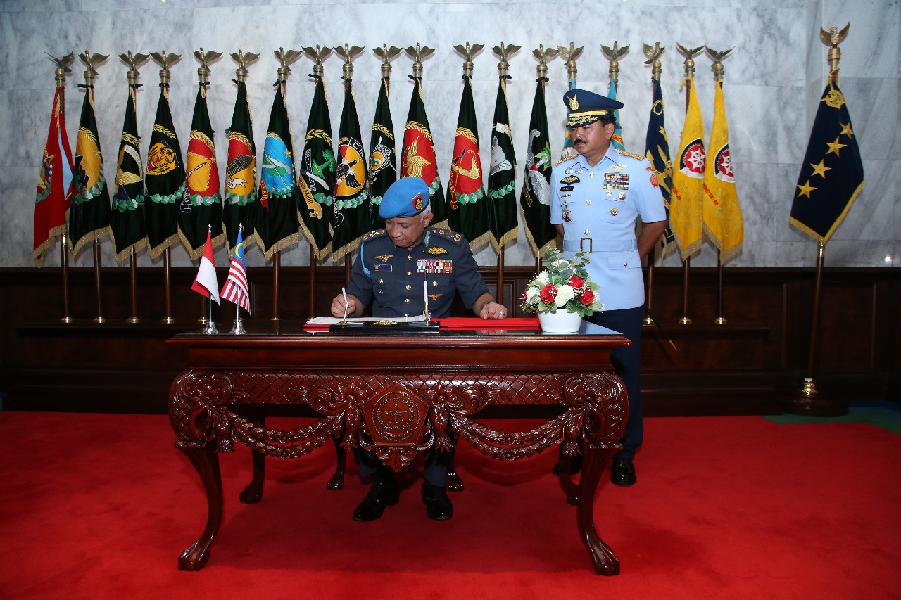 Panglima TNI Terima Kunjungan Kehormatan Panglima ATM