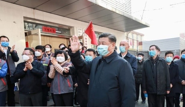 Di Depan Warganya, Presiden China Sesumbar Menang Lawan Virus Corona