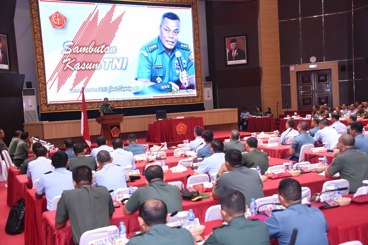 Kasum TNI Buka Rakor Bidang Operasi Tahun 2020