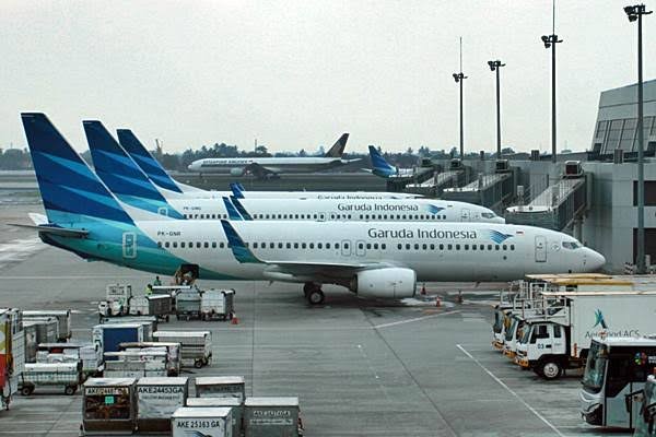 Cegah Virus Corona, Garuda Indonesia Semprot Pesawat dengan Cairan Khusus