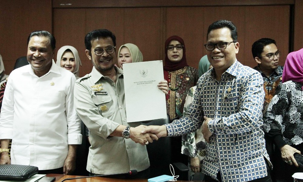 Komite II DPD RI Dukung Program Kerja Kementan Tahun 2020