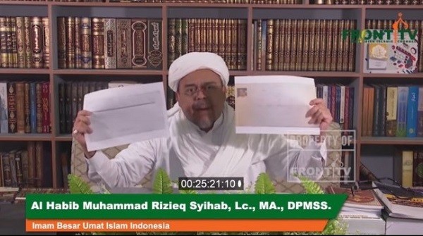 Menteri Yasonna: Kalau Habib Rizieq Mau Kembali, Kembali Saja!