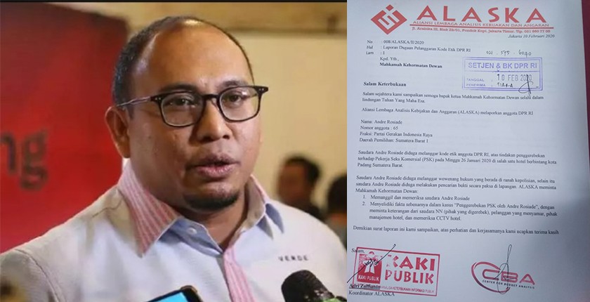 Kasus Andre Rosiade, MKD jangan Jadi Mahkamah Kongkalikong Dewan Dong!