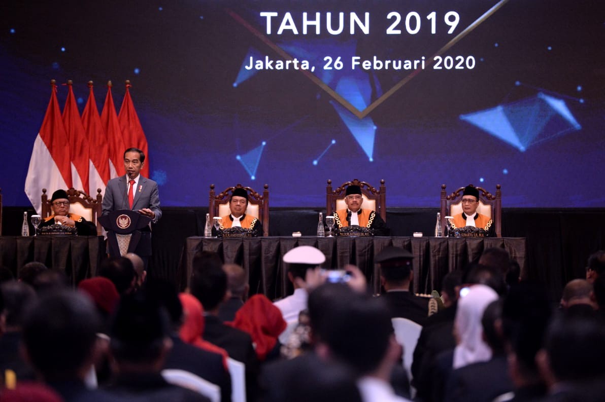 Presiden Jokowi Dukung Upaya Peningkatan Kualitas Peradilan MA