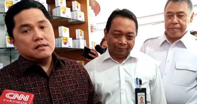 Kata Menteri Erick, Stok Masker di Kimia Farma Aman