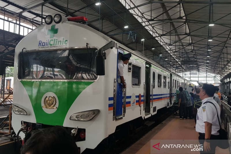 Antisipaai Covid-19,  PT KAI Operasikan Rail Clinic