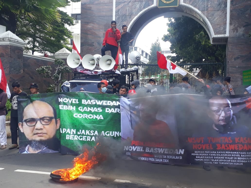 Corong Rakyat Minta Menkopolhukam Turun Tangan Agar Novel Baswedan Diadili