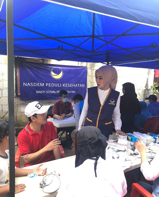 Cegah Corona, NasDem Gelar Pemeriksaan Kesehatan Gratis 
