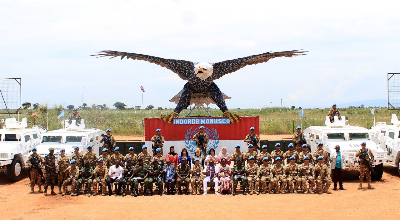 Pasukan Garuda Jalin Akrab Dengan FARDC
