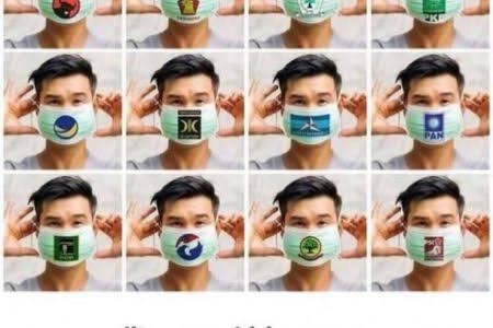 Jika Corona Terjadi Saat Pemilu, Pasti Banyak Masker Berlogo Parpol 