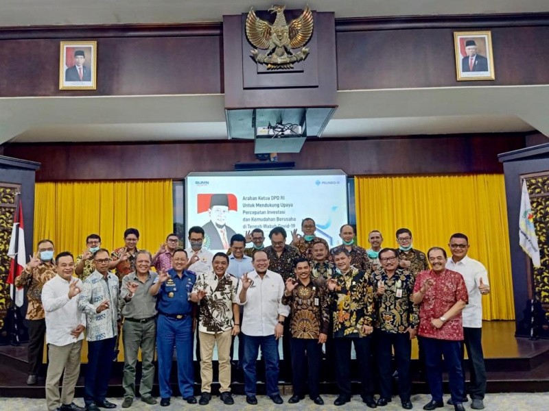 Ketua DPD RI Minta Pelindo III Sikapi Warning 3 Organisasi Dunia Secara Simultan