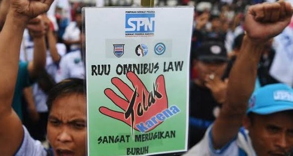 May Day, Aspek Indonesia Desak Omnibus Law Ditarik