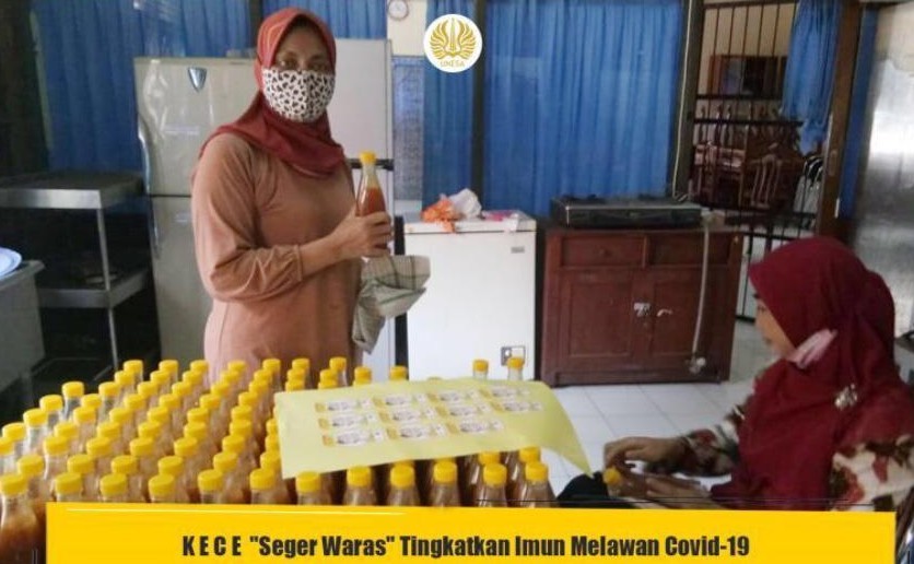 UNESA Buat Sirup Herbal K E C E “Seger Waras”