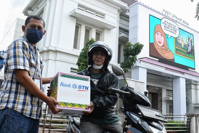 BTN Berbagi Ramadhan Ojek Pangkalan