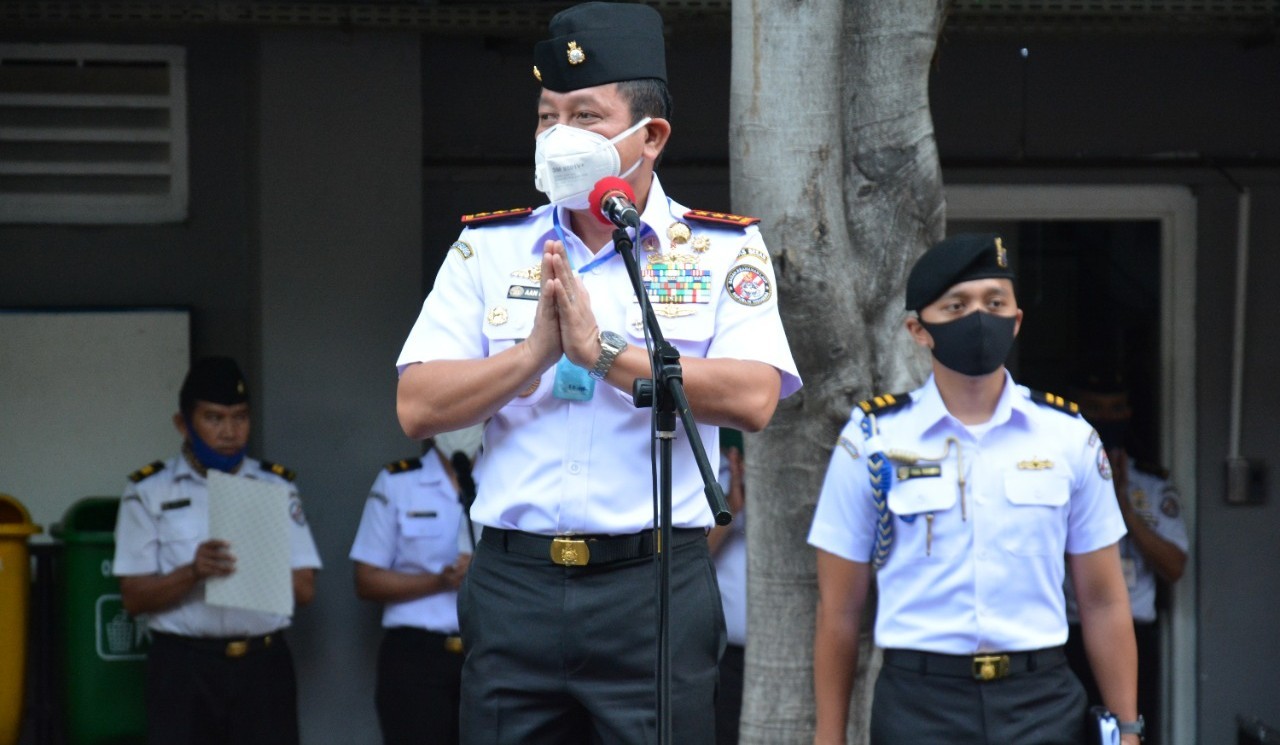 Gelar Halal Bihalal, Kepala Bakamla Pesan Jaga Kesehatan