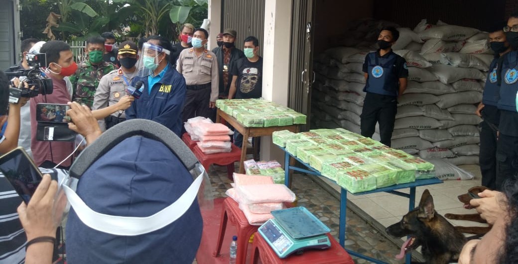 BNN Tangkap Sindikat Pengedar Narkoba di Cikarang