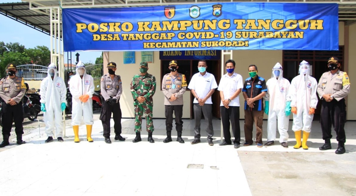 Kampung Tangguh di Lamongan Diharapkan Jadi Contoh Penanganan Covid19