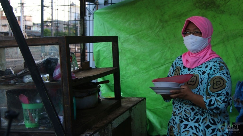 Terdampak Covid 19, ACT Jawab Keluhan Pedagang Kecil Ibu Kota