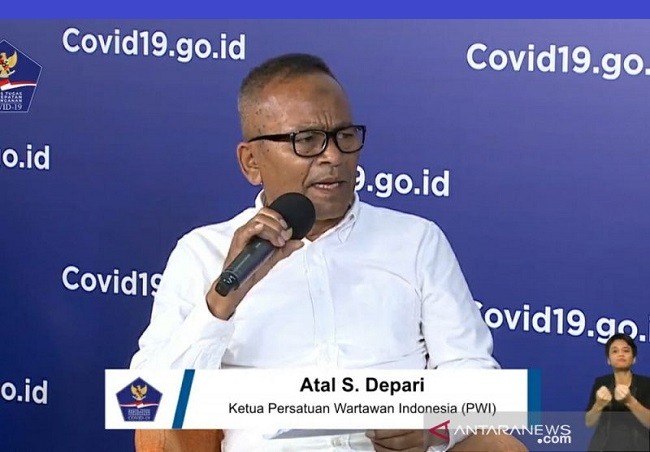 PWI Ingatkan Media Tidak Usah 'Genit-genit' dalam Pemberitaan Soal COVID-19