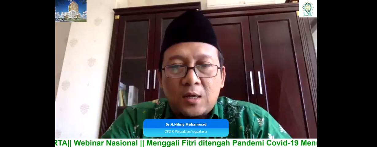 Halal bi Halal Virtual UNU Yogyakarta, Optimis dan Inovatif di Tengah Pandemi