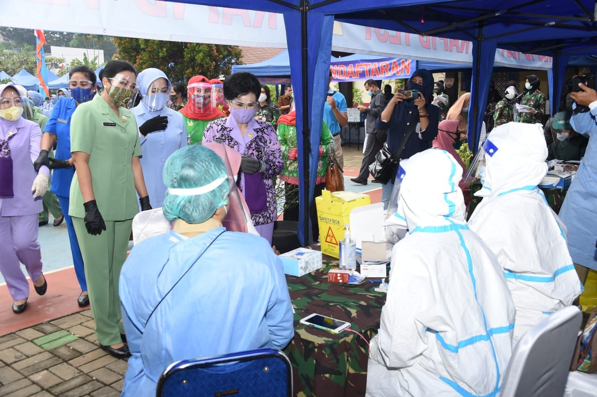 Dharma Pertiwi dan OASE KIM Laksanakan Rapid Test Gratis