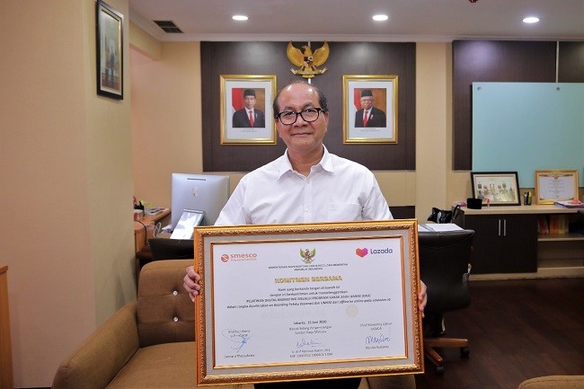 Luncurkan Program KAU, Kemenkop Dorong UMKM Go Marketplace 