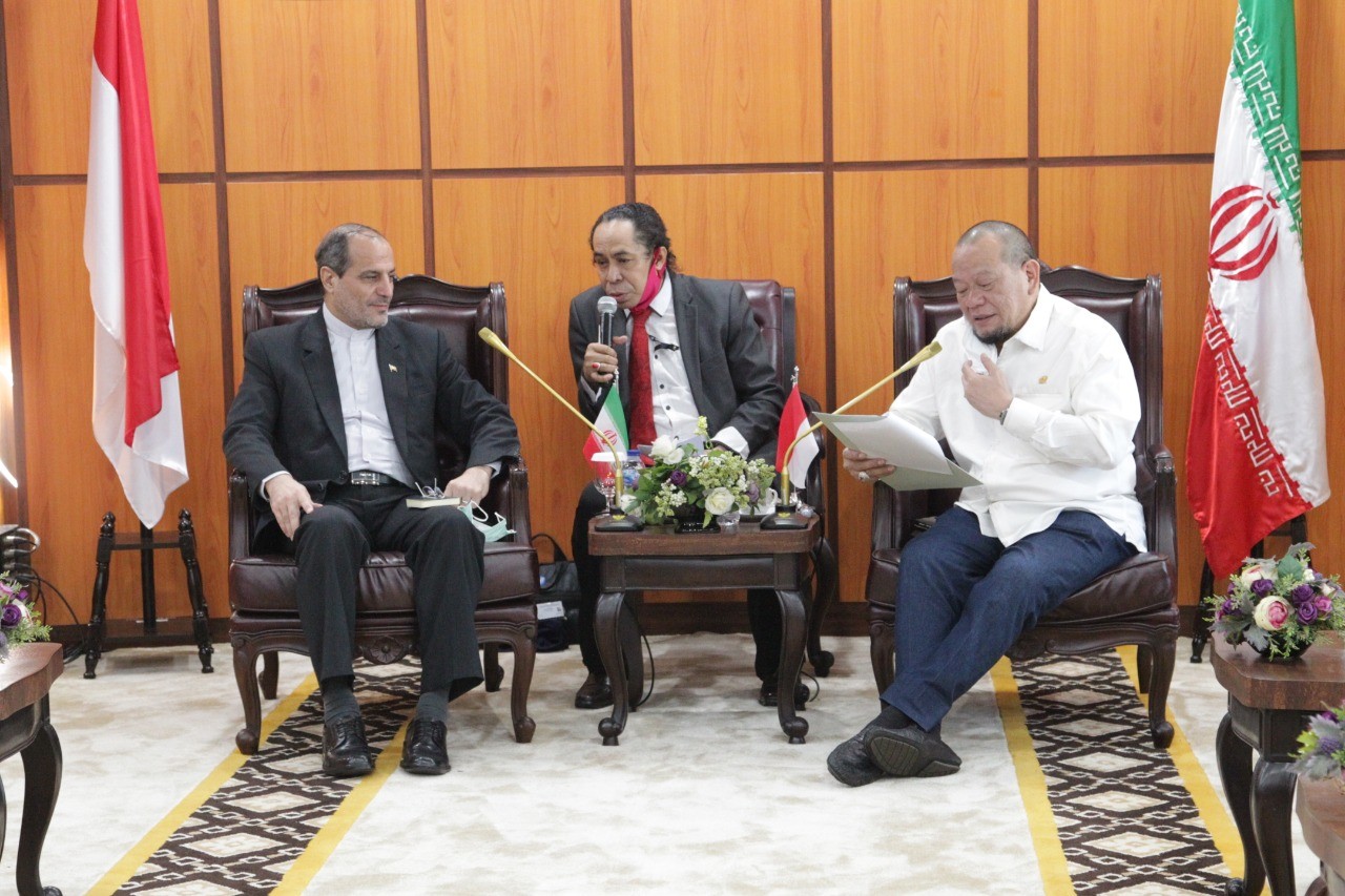 Ketua DPD RI Dorong Perluasan Kerjasama Ekonomi Indonesia-Iran 