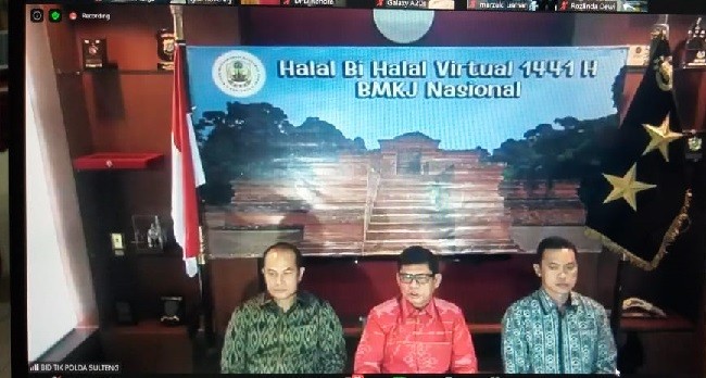 Gelar Halal Bi Halal Virtual, Ketum BMKJ Nasional Yakin Tak Mengurangi Nilai Silaturahmi