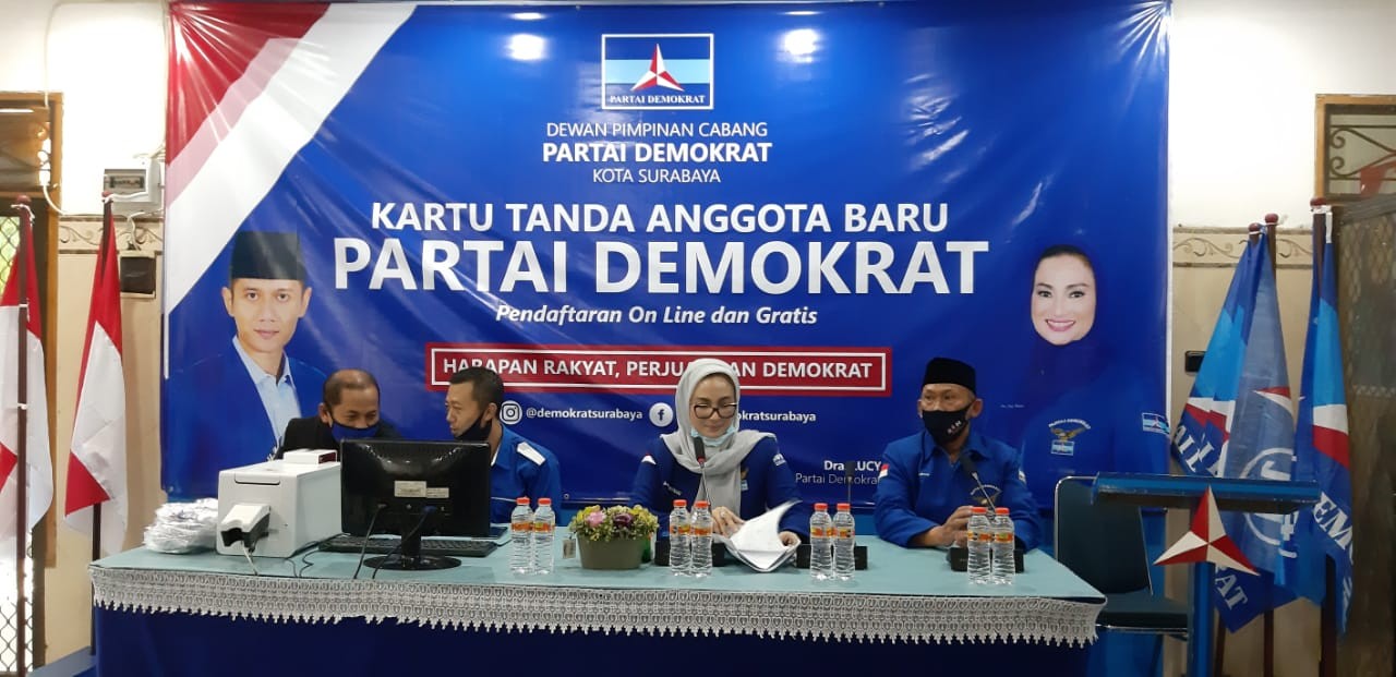 Launching KTAnisasi, Demokrat Surabaya Targetkan 10 Ribu KTA Baru