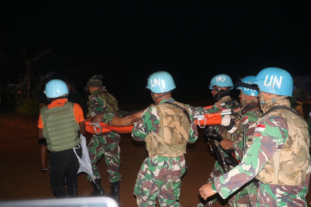 Diserang Kelompok Bersenjata, Prajurit TNI Gugur di Kongo