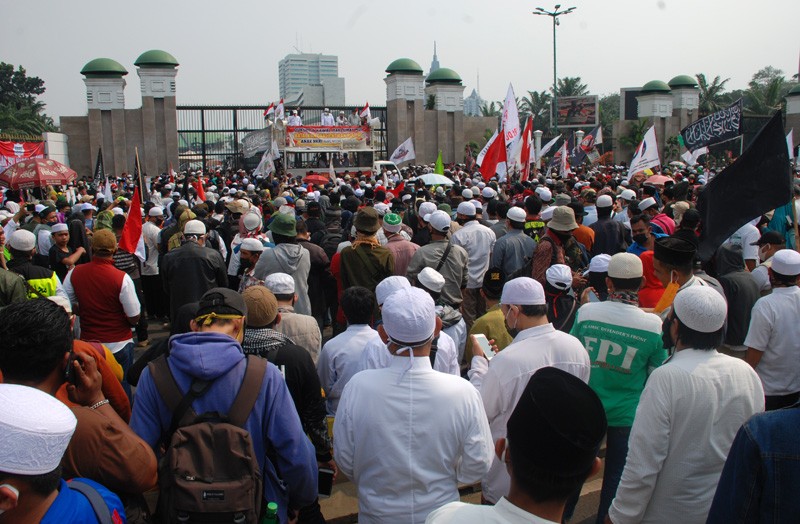Ribuan Massa, Demo Tolak RUU HIP