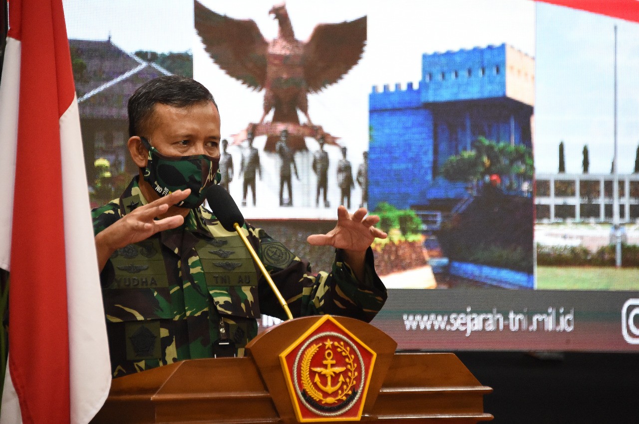 Aspers Panglima TNI Buka Rakornisjarah TNI TA 2020