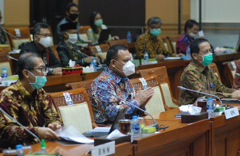 Komisi III DPR Gelar Raker Dengan KPK, BNN Dan PPATK
